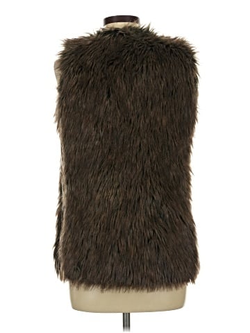 Miss London Faux Fur Vest (view 2)