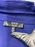 Ashley Blue Polka Dots Blue Short Sleeve Blouse Size XL - photo 7