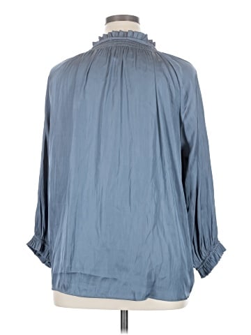 Carmen Carmen Marc Valvo Long Sleeve Polo (view 2)