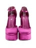 Madden Girl Color Block Pink Heels Size 6 1/2 - photo 2