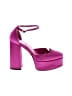 Madden Girl Color Block Pink Heels Size 6 1/2 - photo 1