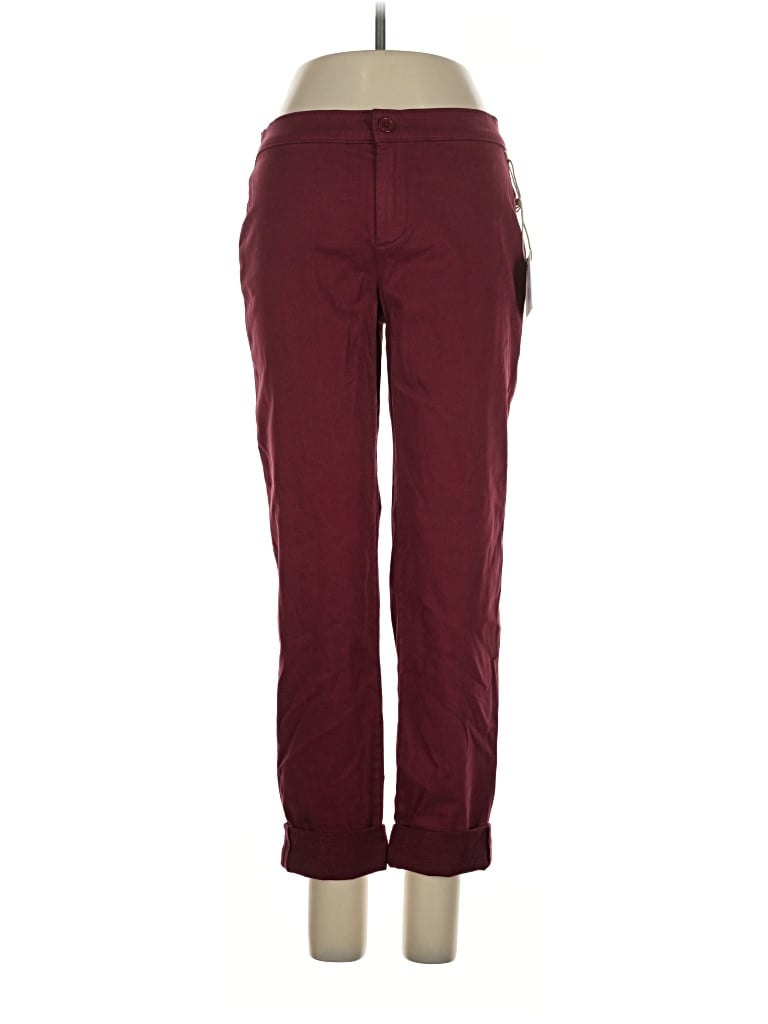 Lila Ryan Casual Pants In Burgundy