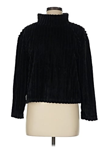 Planet Gold Turtleneck Sweater (view 1)