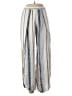 Drew Stripes Silver Linen Pants Size S - photo 1