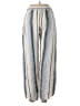Drew Stripes Silver Linen Pants Size S - photo 2