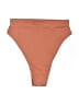 TAN + LINES Solid Tan Swimsuit Bottoms Size XS - photo 2