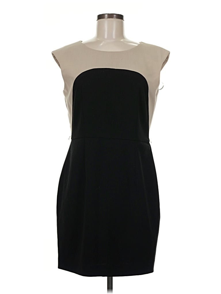 Pre-owned Calvin Klein Cocktail Dress In Black