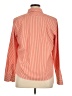 Chaps 100% Cotton Stripes Orange Long Sleeve Button-Down Shirt Size XL - photo 2
