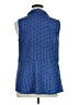 Dana Buchman 100% Polyester Blue Sleeveless Blouse Size XL - photo 2