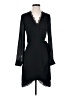 L'Agence 100% Silk Black Cocktail Dress Size XS - photo 1