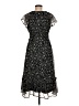 Old Navy 100% Polyester Black Casual Dress Size Med Petite - photo 2