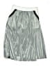 Nike 100% Polyester Silver Skort Size M - photo 1
