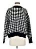 Subdued Houndstooth Black Pullover Sweater Size S - photo 1