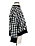 Subdued Houndstooth Black Pullover Sweater Size S - photo 4
