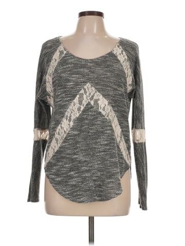 Blue Rain Long Sleeve Top (view 1)