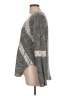 Blue Rain Gray Black Long Sleeve Top Size L - photo 5