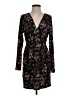 BCBGeneration Floral Black Casual Dress Size S - photo 1
