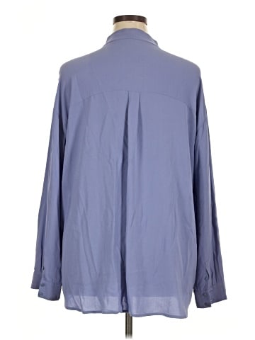 Eileen Fisher Long Sleeve Silk Top (view 2)