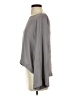 Soft Surroundings 100% Polyester Gray Long Sleeve Blouse Size S - photo 5