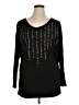 Fashion Bug Black Long Sleeve Top Size XL - photo 1