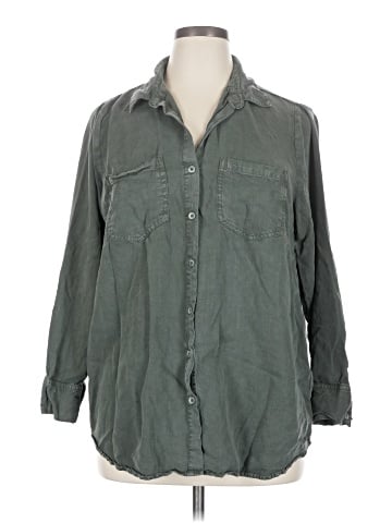 Velvet Heart Long Sleeve Button-Down Shirt (view 1)