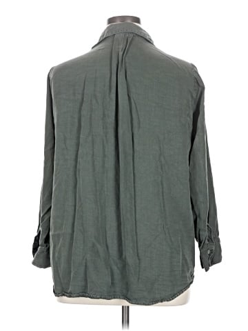 Velvet Heart Long Sleeve Button-Down Shirt (view 2)