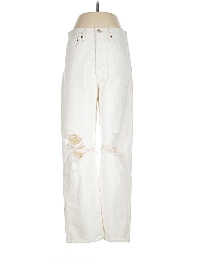 Agolde Jeans In Ivory