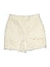Le Gala by Mon Cheri 100% Polyester Ivory Shorts Size 8 - photo 1
