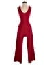 Crystal Sky Solid Red Jumpsuit Size S - photo 1