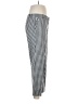 Ann Taylor Checkered-gingham Gray Black Casual Pants Size 6 - photo 4