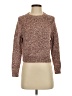 Shrinking Violet Tweed Brown Pullover Sweater Size S - photo 1