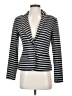 Merona Stripes Gray Blazer Size S - photo 1