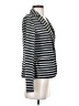 Merona Stripes Gray Blazer Size S - photo 4