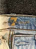 7 For All Mankind Color Block Blue Jeans Size 25 waist - photo 7