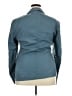 Zara 100% Linen Blue Blazer Size EU 52 / US 22 - photo 2