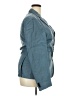 Zara 100% Linen Blue Blazer Size EU 52 / US 22 - photo 4