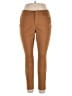 Relativity Solid Brown Casual Pants Size 14 - photo 1
