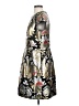 Ted Baker London Graphic Silver Cocktail Dress Size 4 (1) - photo 5