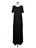 Three Dots Solid Black Casual Dress Size S - photo 1