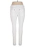 Hue Solid White Casual Pants Size XL - photo 2