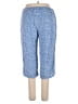 North Style 100% Rayon Print Blue Casual Pants Size XL - photo 2