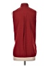 Vince. 100% Silk Red Sleeveless Silk Top Size 2 - photo 2