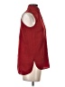Vince. 100% Silk Red Sleeveless Silk Top Size 2 - photo 4
