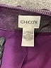 Chico's 100% Polyester Purple Jacket Size M - photo 6