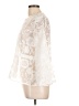 Kate & Mallory designs 100% Polyester Ivory 3/4 Sleeve Blouse Size L - photo 5