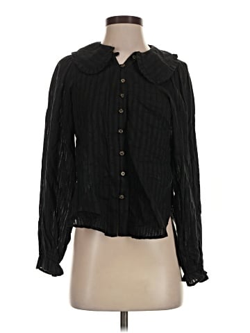 Pilcro Long Sleeve Blouse (view 1)