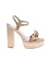 Stuart Weitzman Tan Ivory Sandals Size 9 1/2 - photo 1
