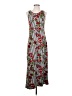 Discreet Print Red Casual Dress Size 2 (estimated) - photo 1