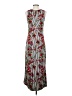 Discreet Print Red Casual Dress Size 2 (estimated) - photo 2