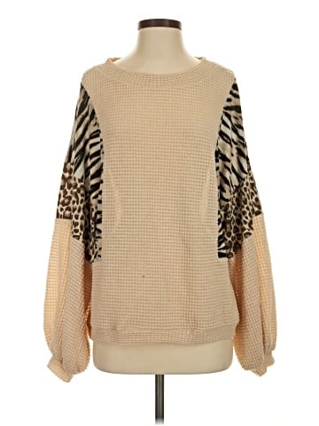 AndTheWhy Long Sleeve Blouse (view 1)